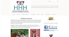 Desktop Screenshot of horseshealinghumansct.org
